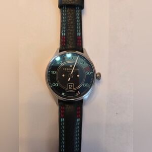 Black and Silver Smartwatch with Sleek Design